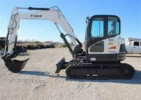 2012 bobcat e80 mini excavator specs|E80 Compact Excavators .